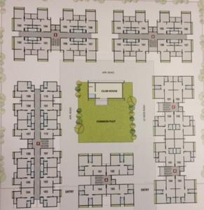 Image of 407 Sq.ft 1 BHK Apartment / Flat for sale in AB Vrundavan Skyline, Vastral, Ahmedabad for Rs. 2250000