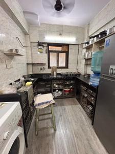 Kitchen Image of 650 Sq.ft 1 BHK Apartment / Flat for rent in Koteshwar Palace, Andheri East Mumbai for Rs. 45000