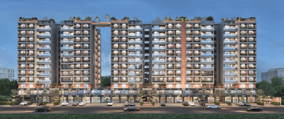 Image of 1425 Sq.ft 3 BHK Apartment / Flat for sale in Kailash One51, Nana Chiloda, Ahmedabad for Rs. 10080000
