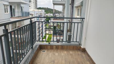 Balcony Image of 2063 Sq.ft 3 BHK Apartment / Flat for sale in Hallmark Sunnyside, Manchirevula Hyderabad for Rs. 17000000