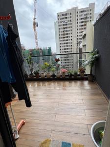 Balcony Image of 690 Sq.ft 1 BHK Apartment / Flat for sale in Mango 24, Karanjade Navi Mumbai for Rs. 3800000