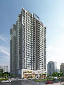 Image of 600 Sq.ft 1 BHK Apartment / Flat for sale in Sai Shrushti Shiv Sarovar Heritage, Shilphata, Thane for Rs. 3695000