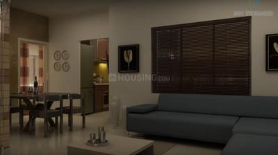 Hall Image of 1419 Sq.ft 3 BHK Apartment / Flat for sale in Eden Sky Terrace, Nayabad Kolkata for Rs. 12000000