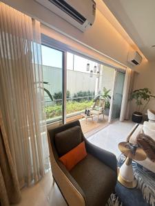 Bedroom Image of 1099 Sq.ft 2 BHK Apartment / Flat for sale in L And T Crestoria Estate T5, Panvel Navi Mumbai for Rs. 12600000