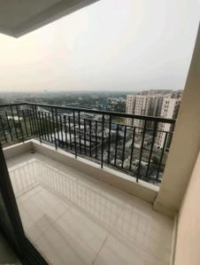 Balcony Image of 1128 Sq.ft 3 BHK Apartment / Flat for rent in The 102, Joka Kolkata for Rs. 24000