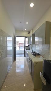 Kitchen Image of 400 Sq.ft 1 BHK Builder Floor for rent in Pitampura New Delhi for Rs. 21000
