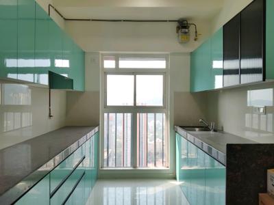 Kitchen Image of 1450 Sq.ft 3 BHK Apartment / Flat for sale in Gangotri Glacier, Hiranandani Estate Thane for Rs. 17000000