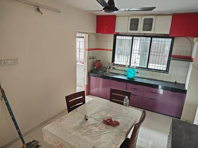 Kitchen Image of 1240 Sq.ft 2 BHK Apartment / Flat for rent in Adajan Gam Surat for Rs. 18500