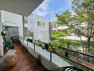 Balcony Image of 1350 Sq.ft 2 BHK Apartment / Flat for rent in Essem Poetree, KPC Layout Bengaluru for Rs. 53000