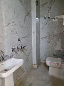 Common Bathroom One Image of 600 Sq.ft 2 BHK Apartment / Flat for sale in Razapur Khurd New Delhi for Rs. 3500000