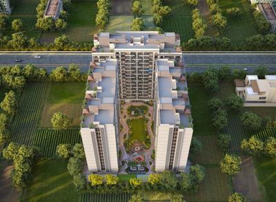Image of 1377 Sq.ft 2 BHK Apartment / Flat for sale in The Amber, Jagatpur, Ahmedabad for Rs. 5700000