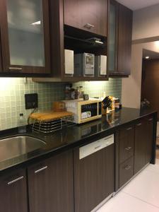 Kitchen Image of 1600 Sq.ft 3 BHK Apartment / Flat for rent in Lodha Seamont , Malabar Hill Mumbai for Rs. 400000