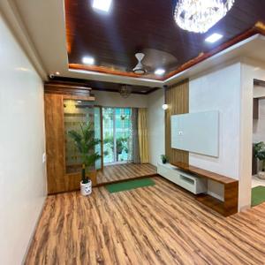 Hall Image of 1100 Sq.ft 1 BHK Apartment / Flat for rent in Vijay Nagar Indore for Rs. 18500