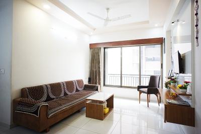 Hall Image of 1200 Sq.ft 2 BHK Apartment / Flat for rent in Zaveri Greens, Ghuma Ahmedabad for Rs. 22000