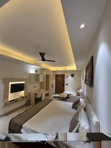 Bedroom Image of 600 Sq.ft 1 RK Apartment / Flat for rent in Gopalbari Jaipur for Rs. 35000