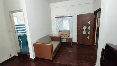 Living Room Image of 600 Sq.ft 1 BHK Builder Floor for rent in Mahadevapura Bengaluru for Rs. 27500