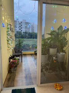 Balcony Image of 1250 Sq.ft 2 BHK Apartment / Flat for sale in Goel Ganga Platino, Kharadi Pune for Rs. 14600000