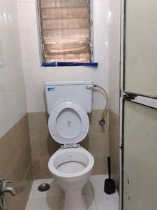 Common Bathroom Image of 550 Sq.ft 1 BHK Apartment / Flat for rent in Airoli Navi Mumbai for Rs. 26000