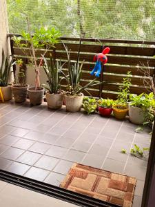 Balcony Image of 2115 Sq.ft 3 BHK Apartment / Flat for sale in Gala Aria, South Bopal Ahmedabad for Rs. 14500000