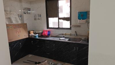 Kitchen Image of 1215 Sq.ft 2 BHK Apartment / Flat for rent in Lotus Aditya Elite, Zundal Ahmedabad for Rs. 24500