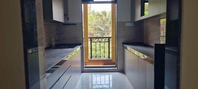 Kitchen Image of 1500 Sq.ft 3 BHK Apartment / Flat for rent in Dharamveer Nagar Thane for Rs. 85000
