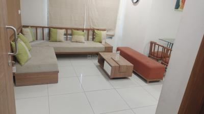 Living Room Image of 1100 Sq.ft 2 BHK Apartment / Flat for sale in HR Eternia, Shela Ahmedabad for Rs. 5500000