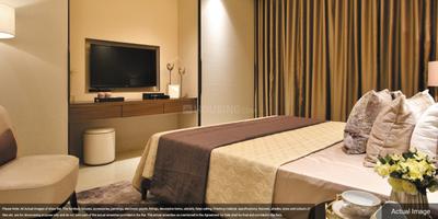 Bedroom Image of 750 Sq.ft 2 BHK Apartment / Flat for sale in Dosti Heron, Thane West Thane for Rs. 9800000