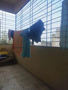 Bedroom Two Image of 1500 Sq.ft 3 BHK Apartment / Flat for rent in Bibwewadi Pune for Rs. 40000