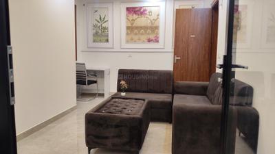 Living Room Image of 963 Sq.ft 1 BHK Independent House for rent in Sector 52 Gurgaon for Rs. 40000