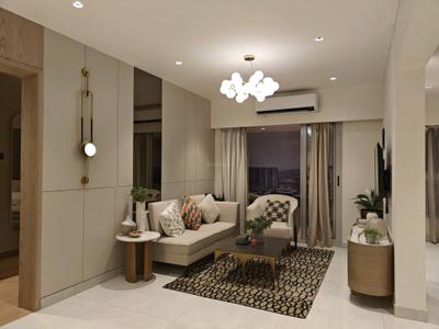 Living Room Image of 629 Sq.ft 2 BHK Apartment / Flat for sale in Siddha Sky Phase 4, Sion Mumbai for Rs. 19100000