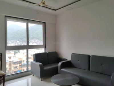 Living Room Image of 610 Sq.ft 1 BHK Apartment / Flat for sale in Kalwa Thane for Rs. 6800000