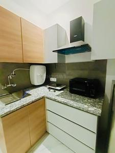 Kitchen Image of 1200 Sq.ft 1 BHK Apartment / Flat for rent in Sector 30 Gurgaon for Rs. 27000