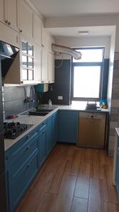 Kitchen Image of 1815 Sq.ft 3 BHK Apartment / Flat for rent in Unitech Fresco, Sector 50 Gurgaon for Rs. 65000