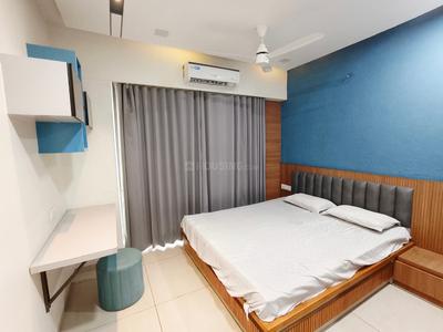 Bedroom Image of 2500 Sq.ft 3 BHK Apartment / Flat for rent in Atishay Shivalay II, Kudasan Gandhinagar for Rs. 52000
