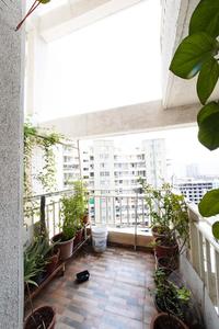 Balcony Image of 975 Sq.ft 2 BHK Apartment / Flat for sale in 38 Park Majestique, Undri Pune for Rs. 5500000