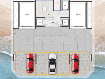 Image of 1275 Sq.ft 3 BHK Apartment / Flat for sale in Dadar West, Mumbai for Rs. 74900000