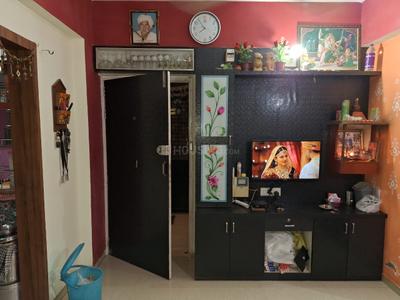 Hall Image of 850 Sq.ft 1 BHK Apartment / Flat for rent in Applewoods Satyesh Residency, Shela Ahmedabad for Rs. 18000