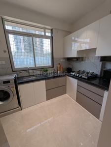 Kitchen Image of 750 Sq.ft 2 BHK Apartment / Flat for sale in Gagangiri Aadhya, Kandivali West Mumbai for Rs. 15900000