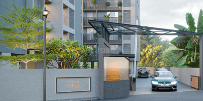 Image of 1100 Sq.ft 3 BHK Apartment / Flat for sale in Addis Addor Arise, University Area, Ahmedabad for Rs. 13000000