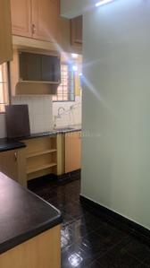 Kitchen Image of 450 Sq.ft 1 BHK Builder Floor for rent in Cooke Town Bengaluru for Rs. 17000