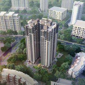 Image of 585 Sq.ft 1 BHK Apartment / Flat for sale in Shree Sai Garden, Palava Phase 1, Thane for Rs. 3100000