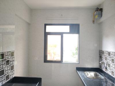 Kitchen Image of 533 Sq.ft 1 BHK Apartment / Flat for rent in Raunak Bliss, Kasarvadavali Thane for Rs. 19000