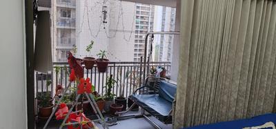 Balcony Image of 1708 Sq.ft 3 BHK Apartment / Flat for sale in Orchid Greenfield, Shela Ahmedabad for Rs. 13000000