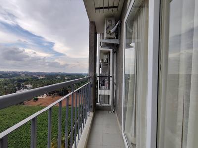 Balcony Image of 432 Sq.ft 1 RK Studio for rent in Godrej Royale Woods, Boovanahalli Bengaluru for Rs. 28000