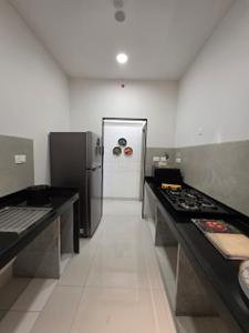 Kitchen Image of 841 Sq.ft 2 BHK Apartment / Flat for sale in Rustomjee La Vie Wing A, Thane West Thane for Rs. 15930000