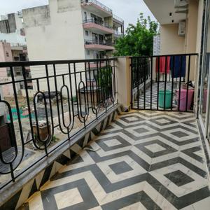 Balcony Image of 750 Sq.ft 1 RK Studio for rent in Sector 51 Gurgaon for Rs. 29000