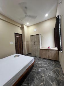 Bedroom Image of 666 Sq.ft 1 BHK Apartment / Flat for rent in Niranjanpur Indore for Rs. 18000