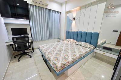 Bedroom Image of 1530 Sq.ft 2 BHK Apartment / Flat for sale in Nakshtra Samved Dreams, Sargasan Gandhinagar for Rs. 10000000