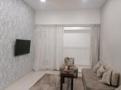 Living Room Image of 980 Sq.ft 2 BHK Apartment / Flat for rent in Mahindra Centralis Tower 4, Pimpri Pune for Rs. 35000
