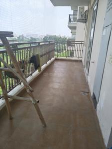 Balcony Image of 1050 Sq.ft 2 BHK Apartment / Flat for rent in Green Lotus Avenue, PR7 Airport Road Zirakpur for Rs. 32000